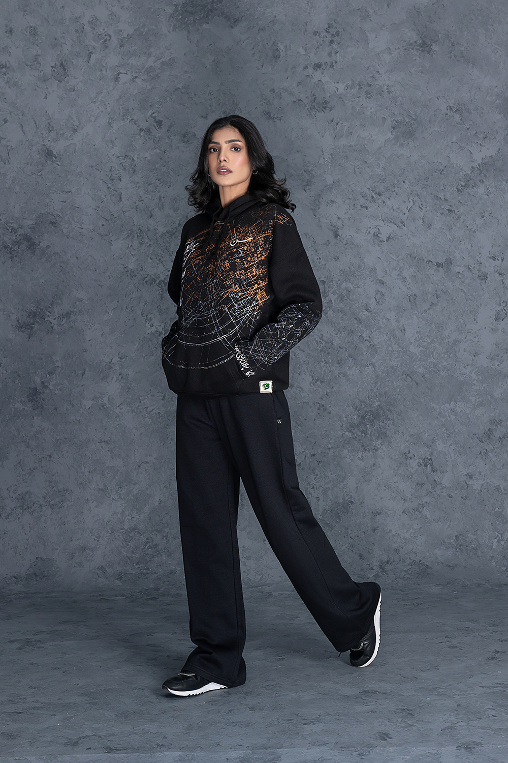 Mein Muka-Black Female Trouser