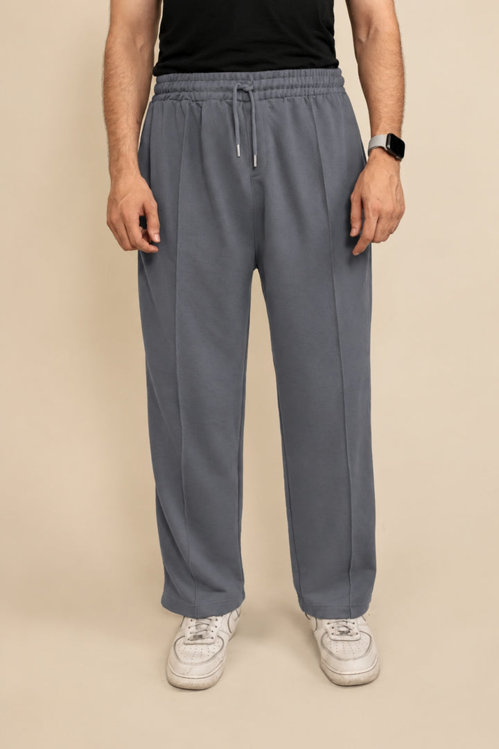Pure Terry Cotton Premium Trouser ( Smoke Grey)