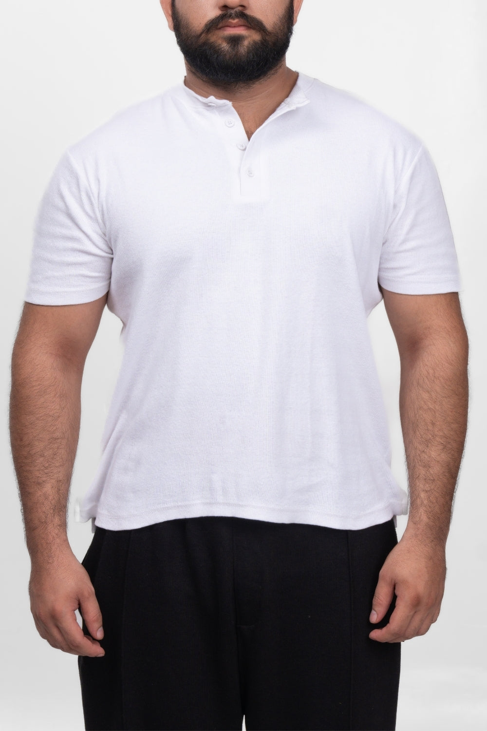 Henley T-Shirt - White