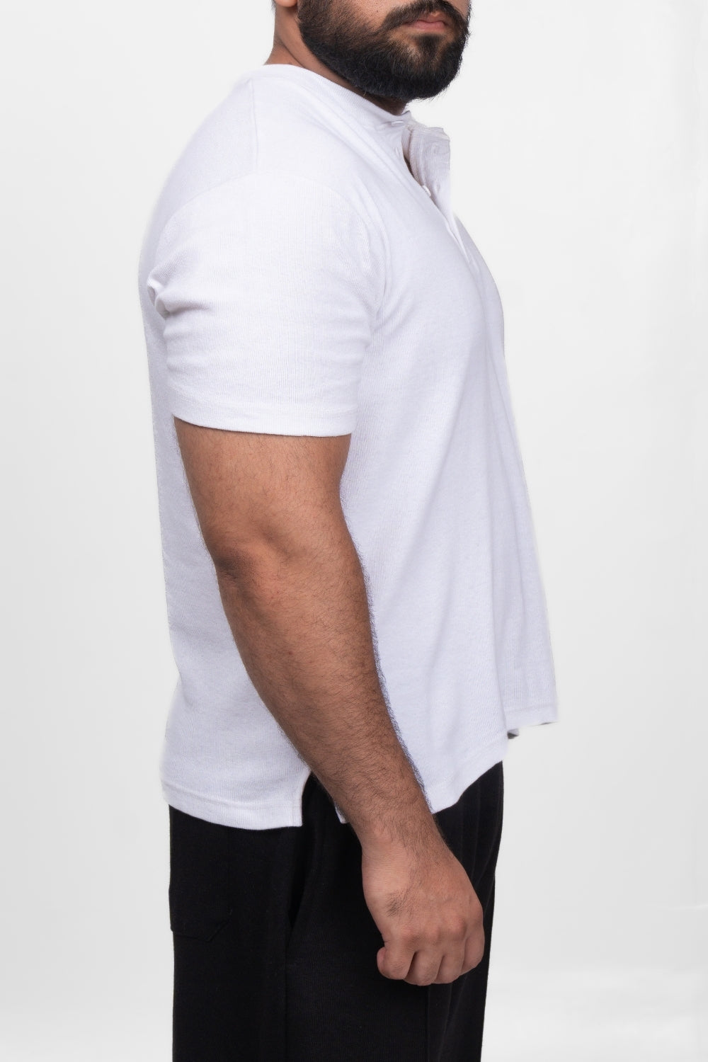 Henley T-Shirt - White