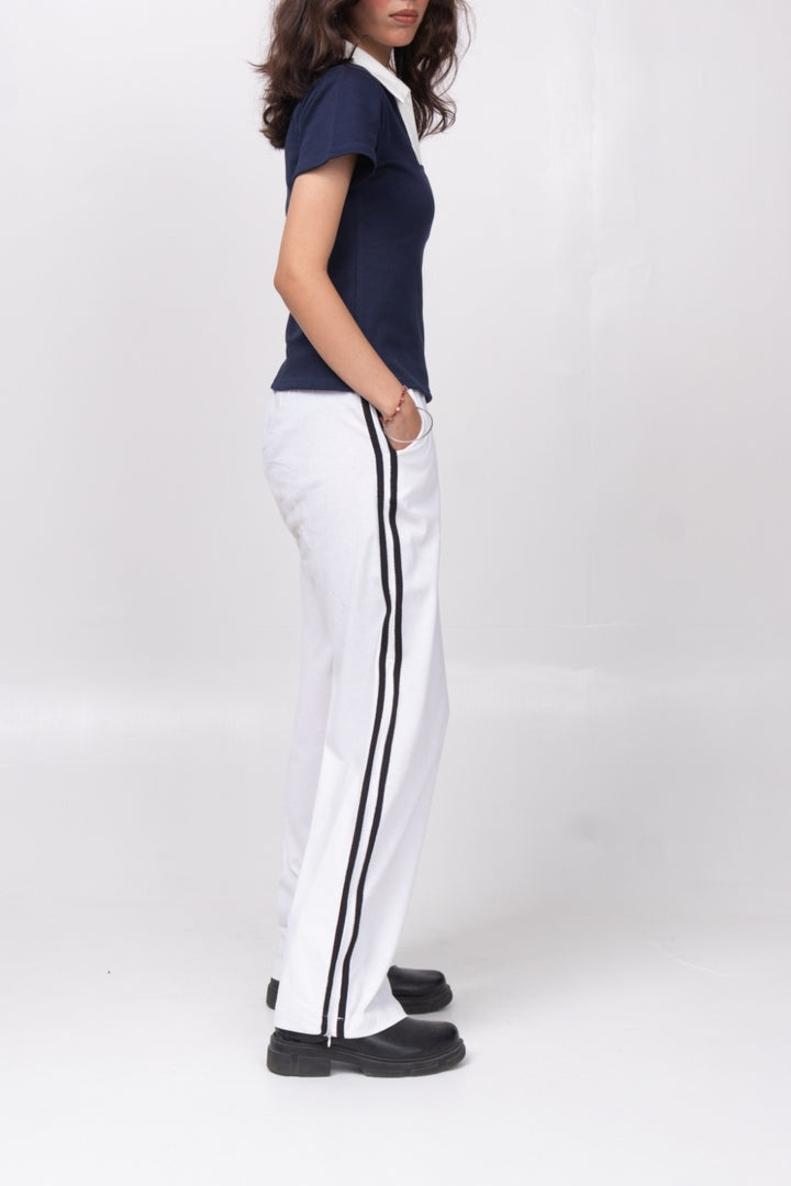 White - Opal Edge Trouser