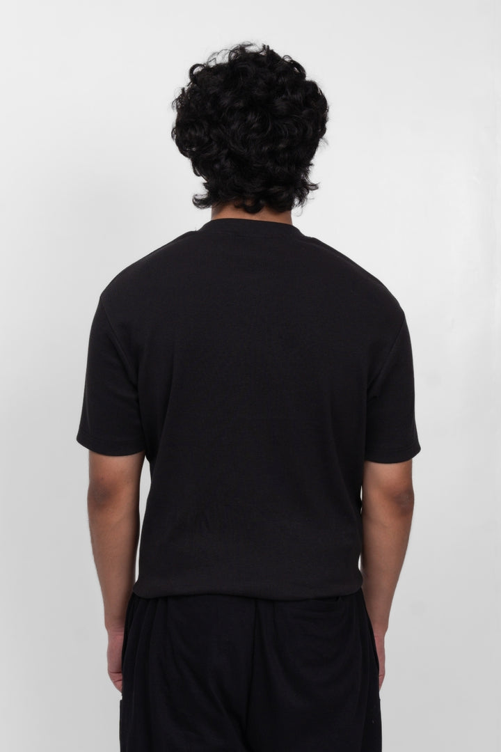 Henley T-Shirt - Black