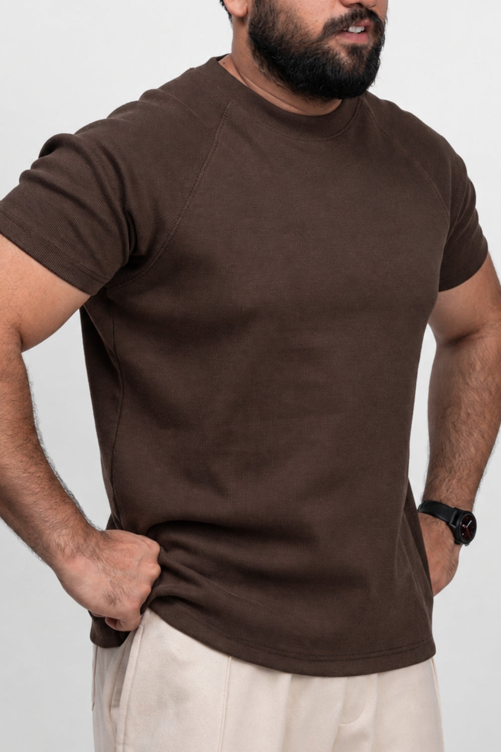 Classic Crew T-Shirt - Brown