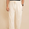 Pure Terry Cotton Premium Trouser ( Light Beige )