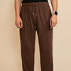 Pure Terry Cotton Premium Trouser ( Mocha Brown )