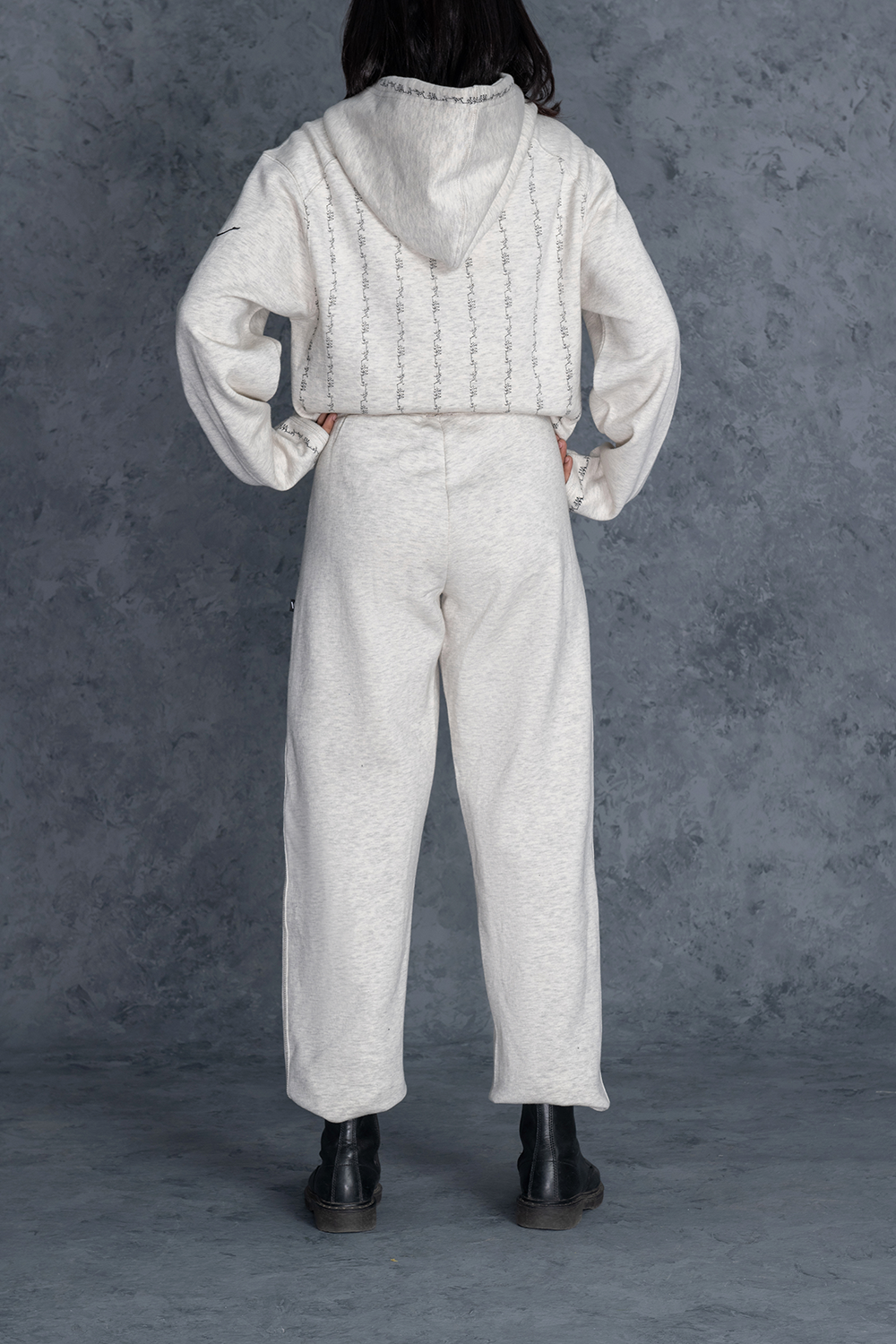 Oatmeal Heather Teri Meri Female Trouser