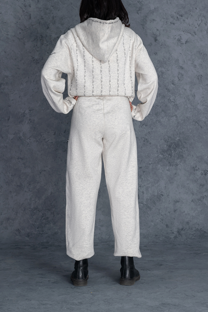 Oatmeal Heather Teri Meri Female Trouser