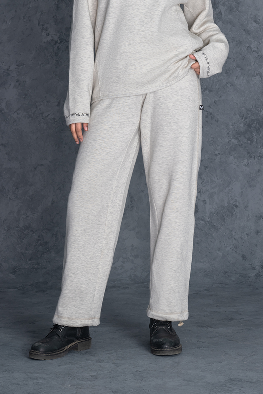 Oatmeal Heather Teri Meri Female Trouser
