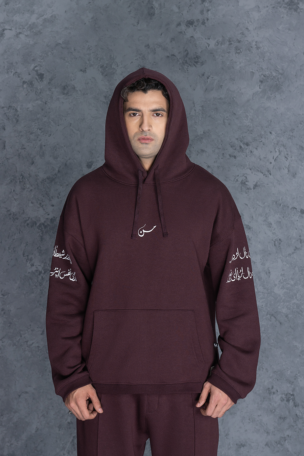 SHAYTAN MAROON Co-ORD Set Male
