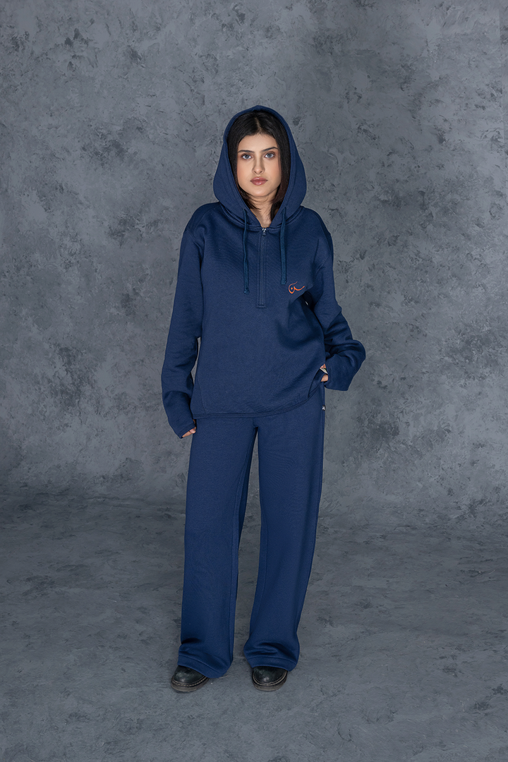 Navy Plain CO-ORD Set FEMALE