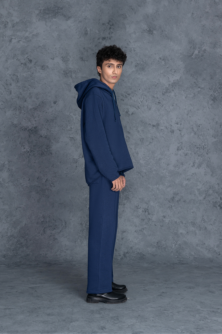 Navy Plain Co Ord Sets Male