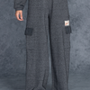 Plain Charcoal Grey Female Trouser
