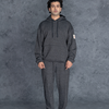Plain Charcoal Grey Co Ord Set Male