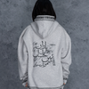 Hissab Heather Grey Hoodie Unisex