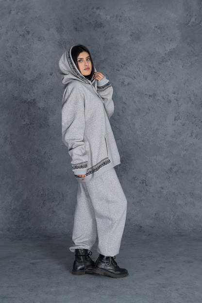 HISAAB HEATHER GREY Co-ORD Set Female