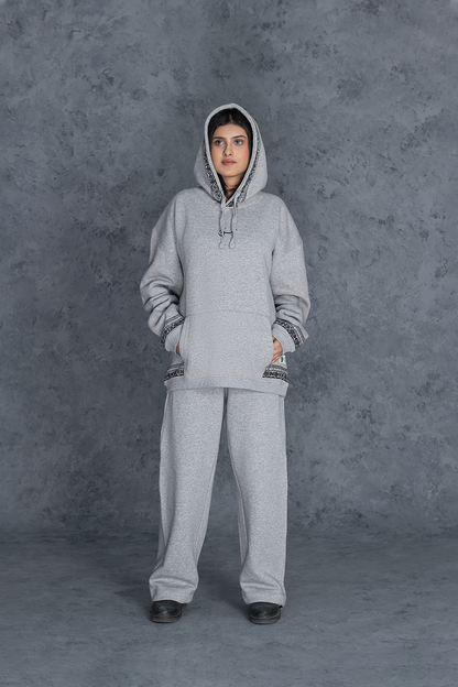 HISAAB HEATHER GREY Co-ORD Set Female