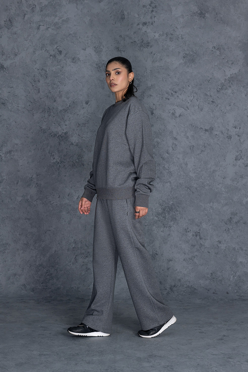 Unisex Charcoal Grey Core Hoodie