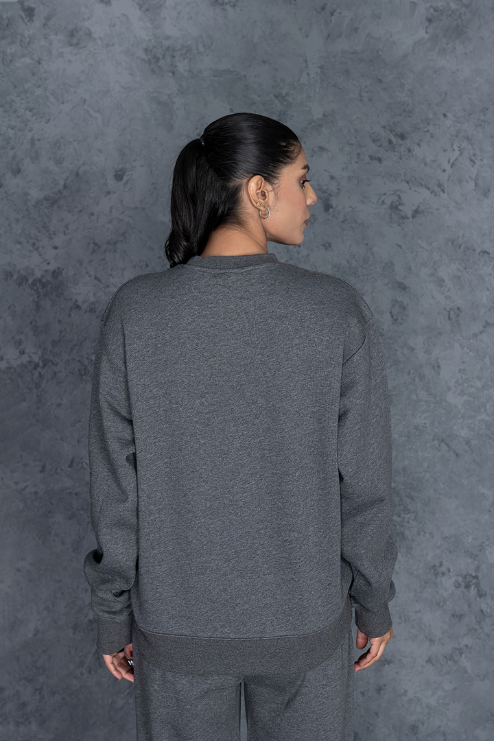 Charcoal Grey Everyday Sweatshirt Female