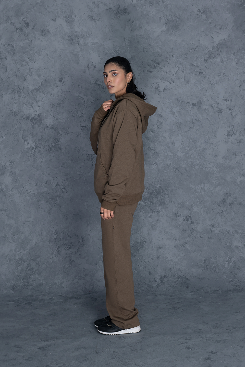 Brown Core Hoodie Female