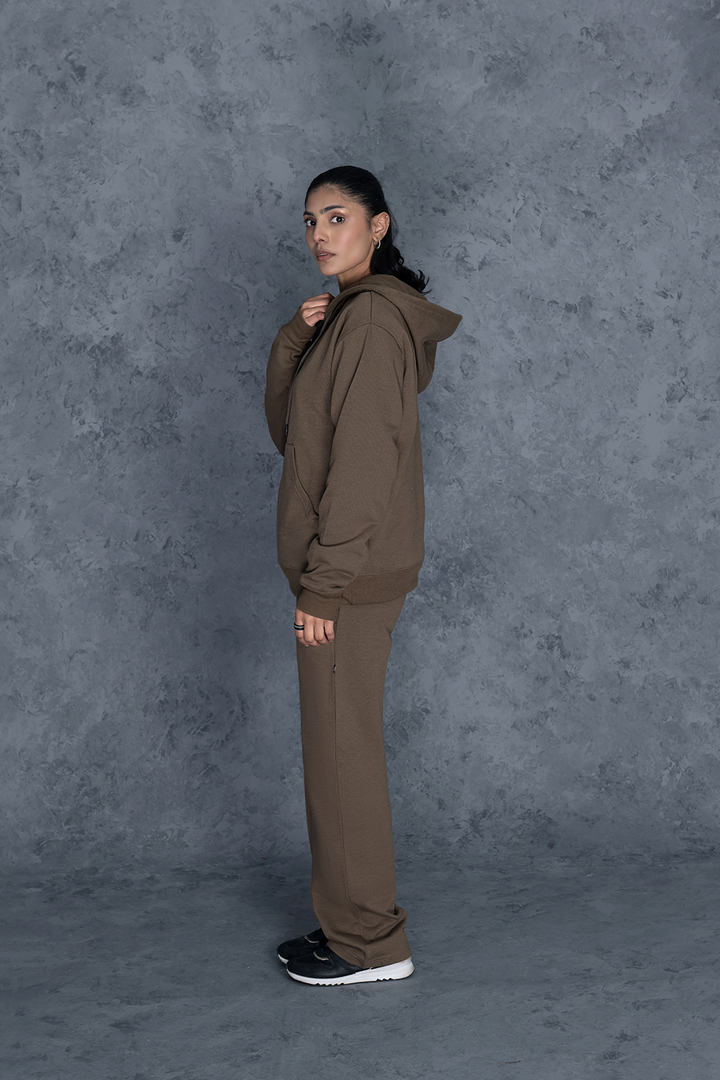 Brown Core Hoodie Female