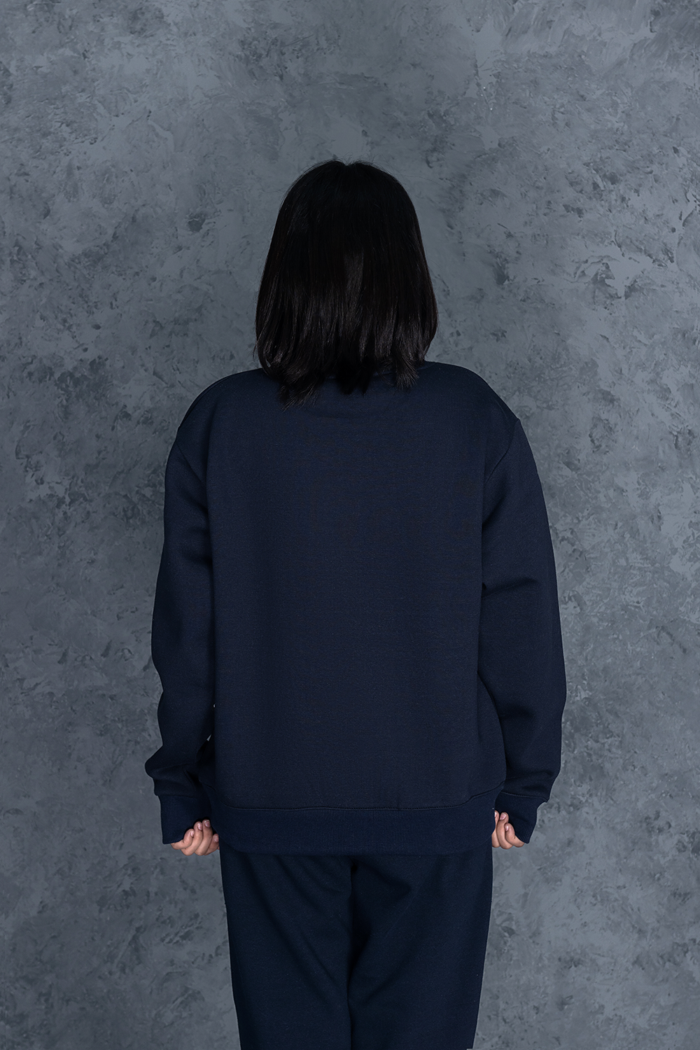 Navy Blue Everyday Sweatshirt Female