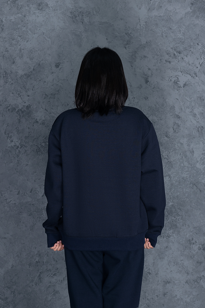 Navy Blue Everyday Sweatshirt Female