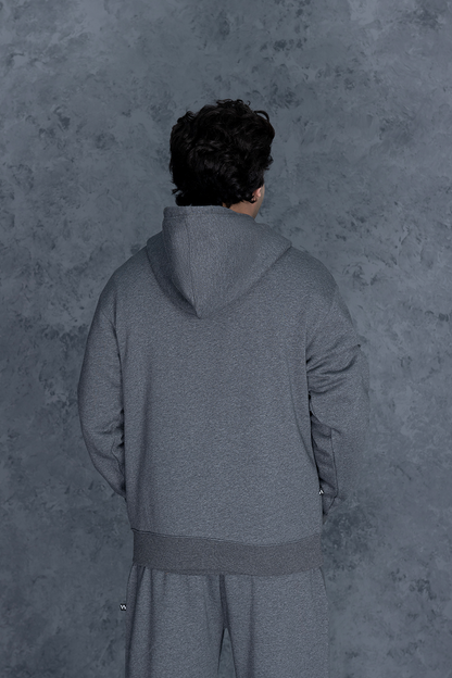 Unisex Charcoal Grey Core Hoodie