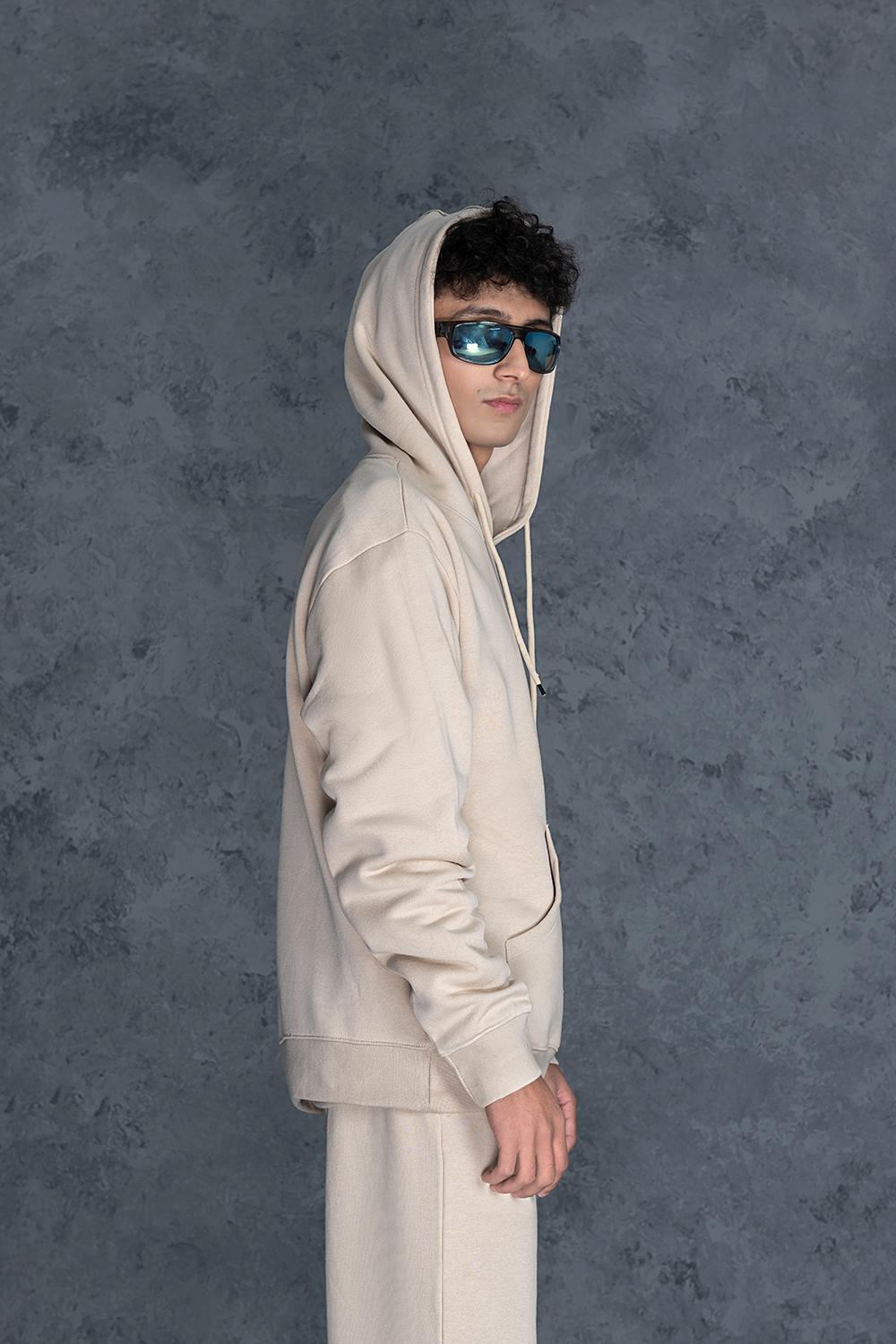 Cream Core Hoodie Male
