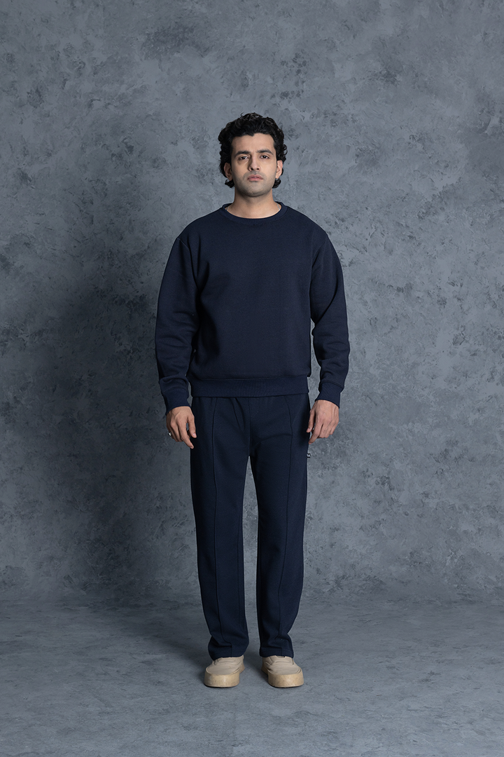 Navy Blue Everyday Sweatshirt Female