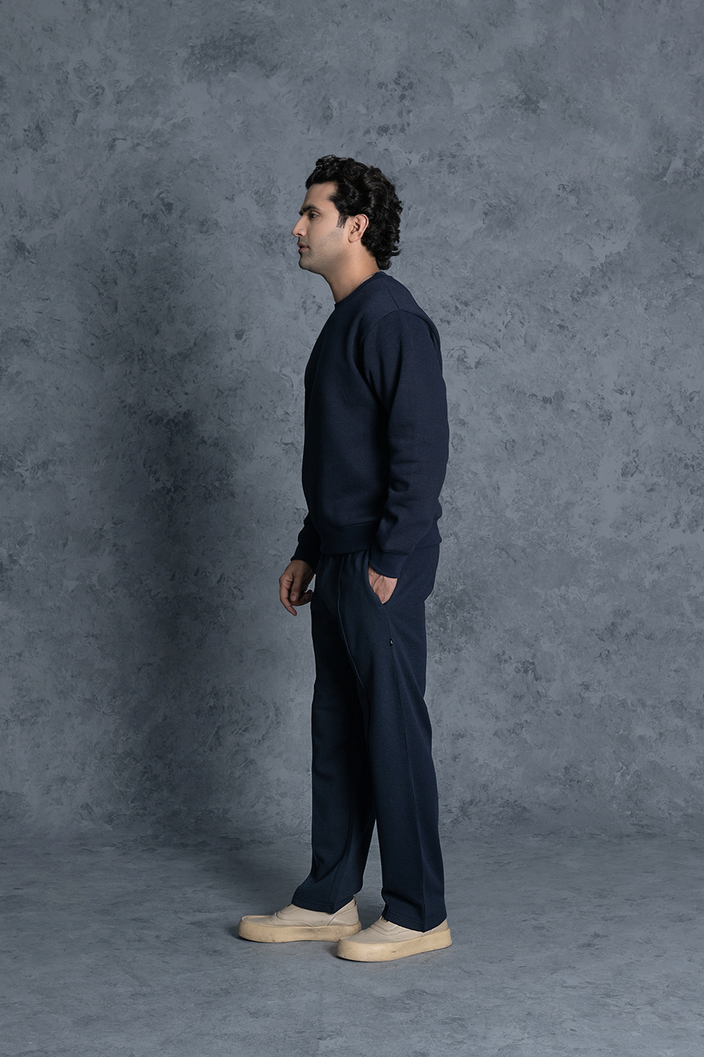 Navy Blue Everyday Sweatshirt Female