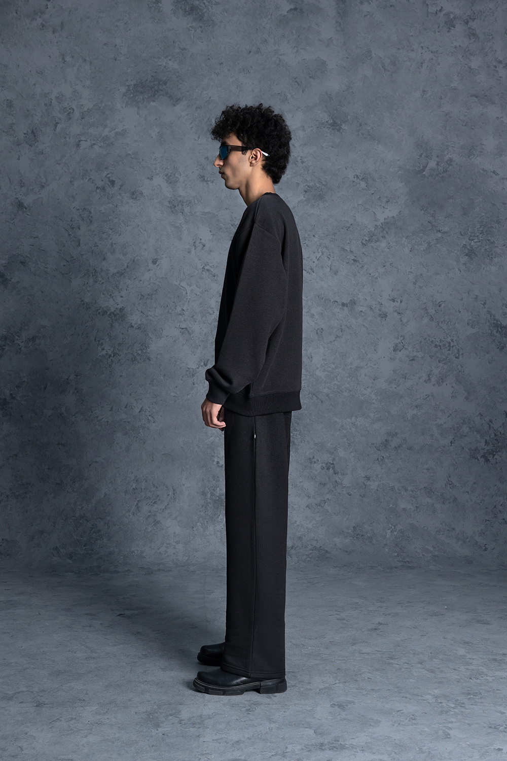 Black Co Ord Set Male