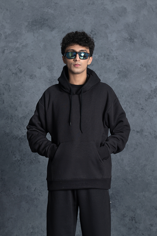 Unisex Black Core Hoodie