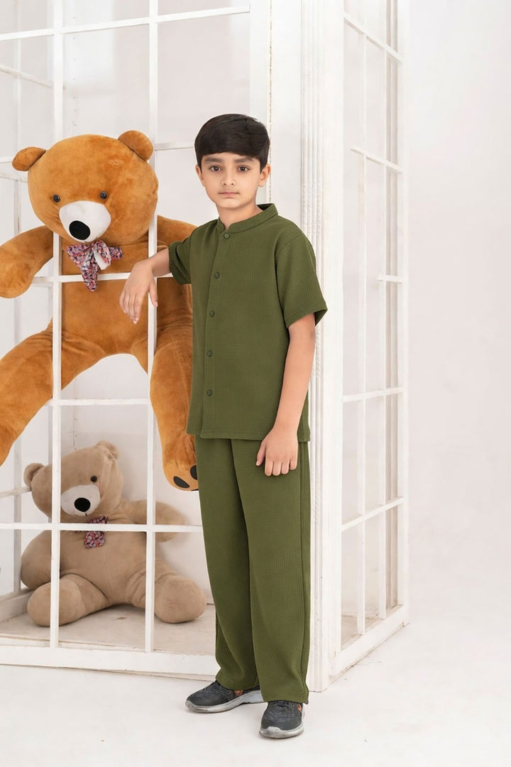 Olive co-ord Set