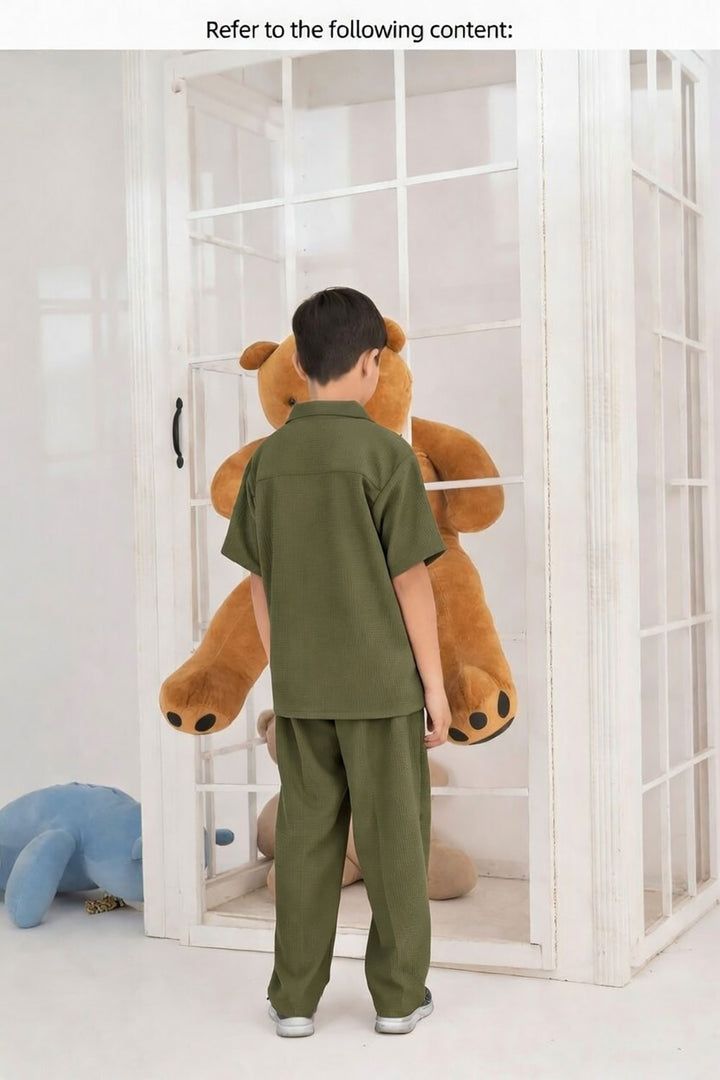 Olive co-ord Set